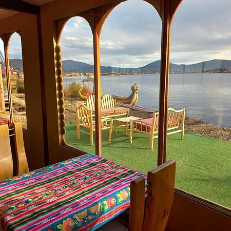 Hotel Uros Aruma-Uro On Uros Floating Islands Puno Exterior foto
