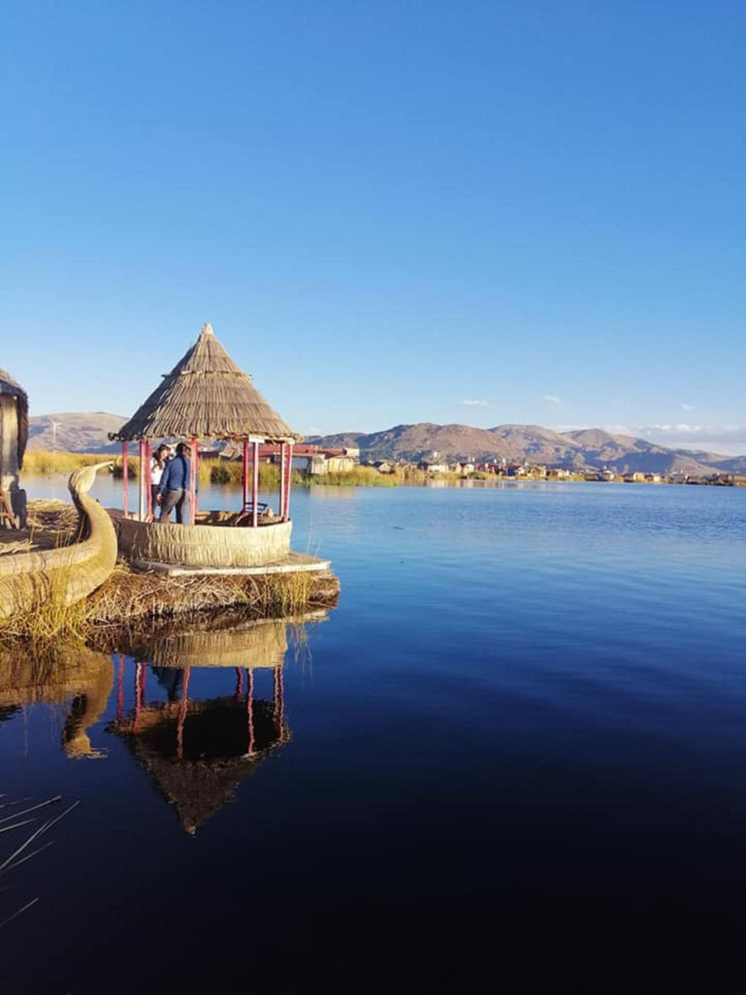 Hotel Uros Aruma-Uro On Uros Floating Islands Puno Exterior foto